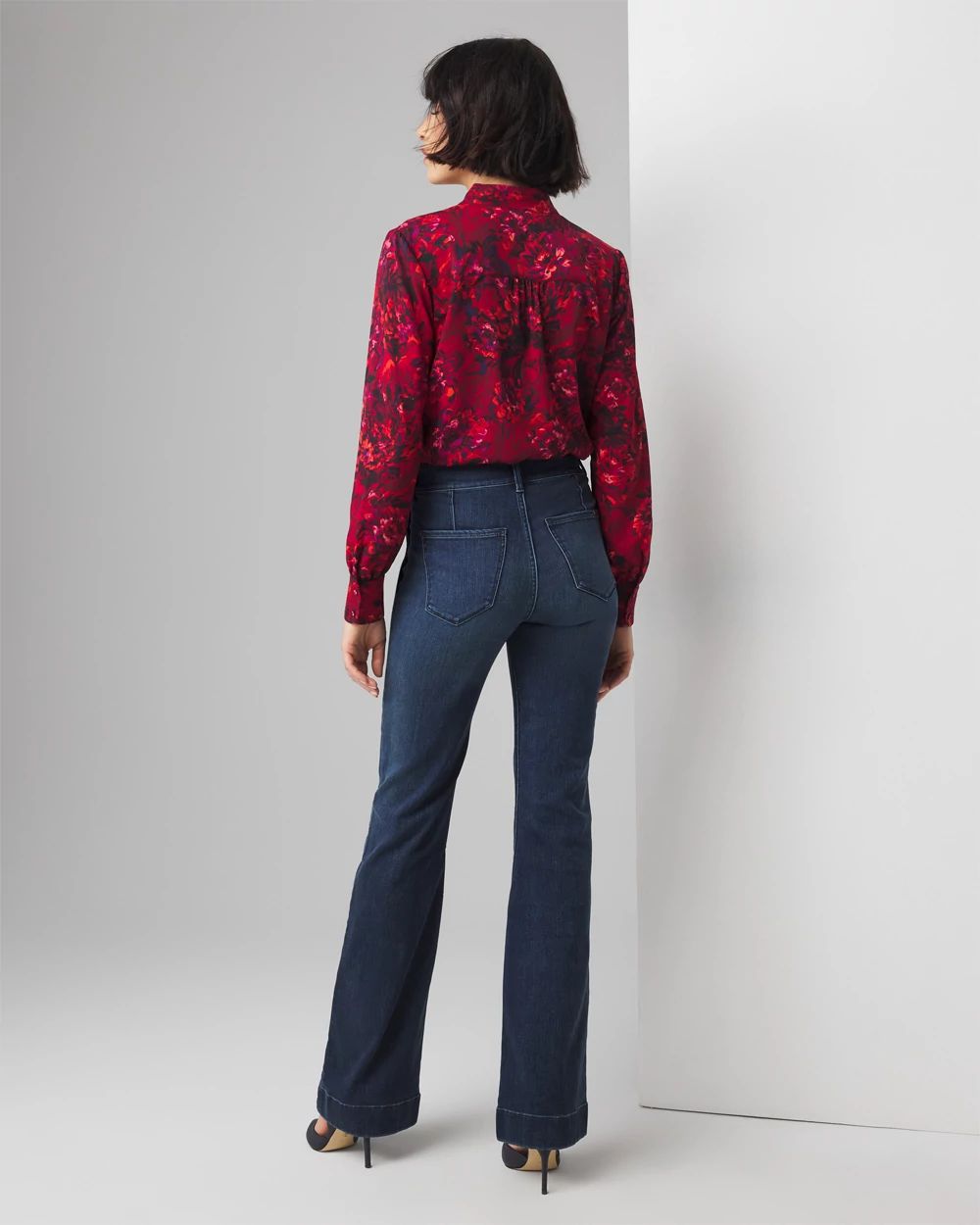 Extra High-Rise Everyday Soft Denim™ Trouser Jeans | White